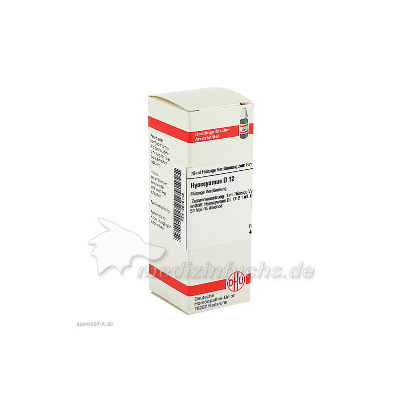 HYOSCYAMUS D12, 20 ML – PZN 2615148