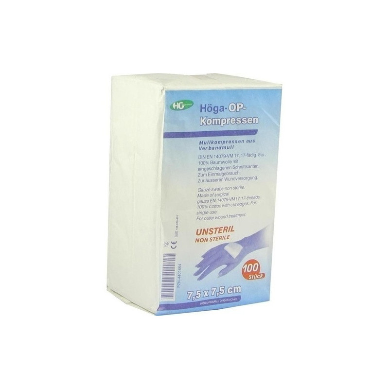 HOEGA OP UNST 8FA 7.5X7.5, 100 ST – PZN 4401664