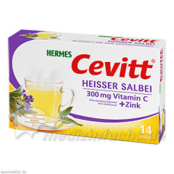 HERMES Cevitt heißer Salbei, 14 ST – PZN 7484739