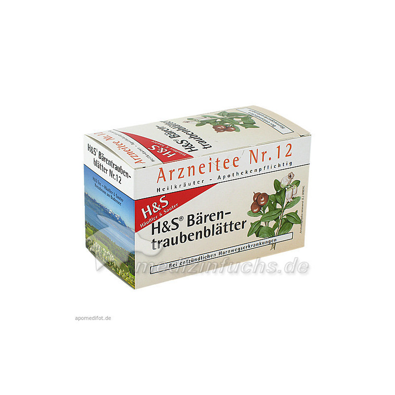 H&S BAERENTRAUBENTEE, 20 ST – PZN 2286029