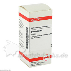 HYDRASTIS D 4, 80 ST – PZN 2115658