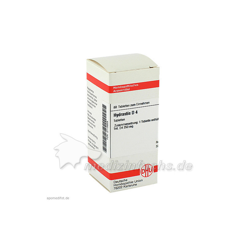 HYDRASTIS D 4, 80 ST – PZN 2115658