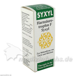 Harnsäuretropfen F Syxyl, 100 ML – PZN 254321