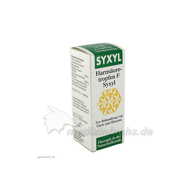 Harnsäuretropfen F Syxyl, 100 ML – PZN 254321