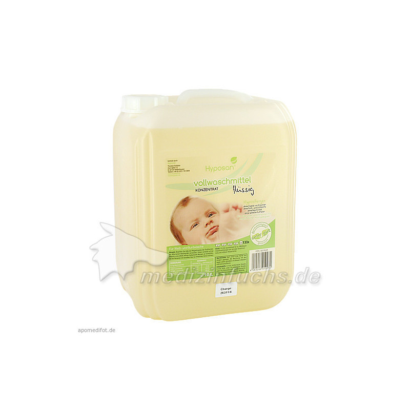 Hyposan Vollwaschmittel flüssig für Allergiker, 10 L – PZN 9223049