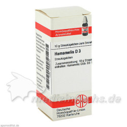 HAMAMELIS D 3, 10 G – PZN 2899743