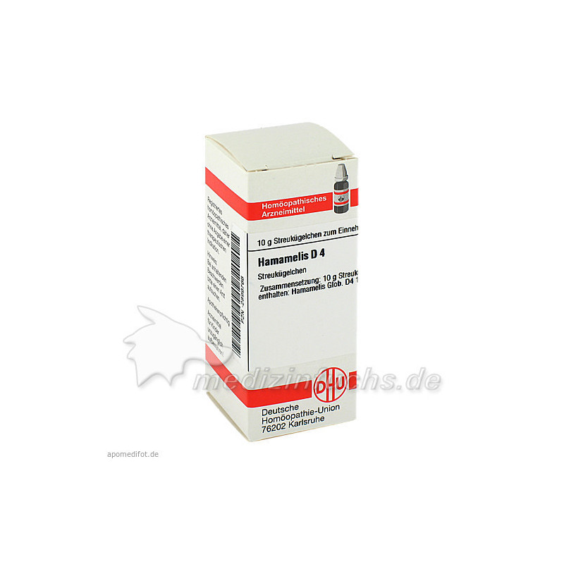 HAMAMELIS D 4, 10 G – PZN 2899766