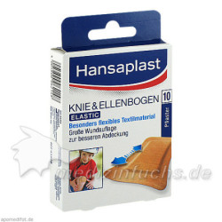 Hansaplast Elastic Knie & Ellenbogen, 10 ST – PZN 4751192