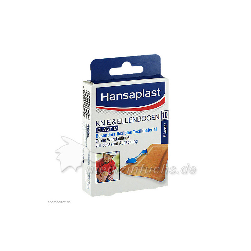 Hansaplast Elastic Knie & Ellenbogen, 10 ST – PZN 4751192