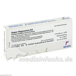 HEPAR MAGN D 4, 8 ST – PZN 1623097