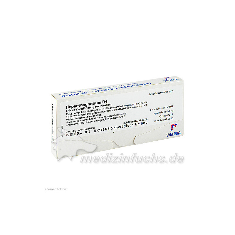 HEPAR MAGN D 4, 8 ST – PZN 1623097