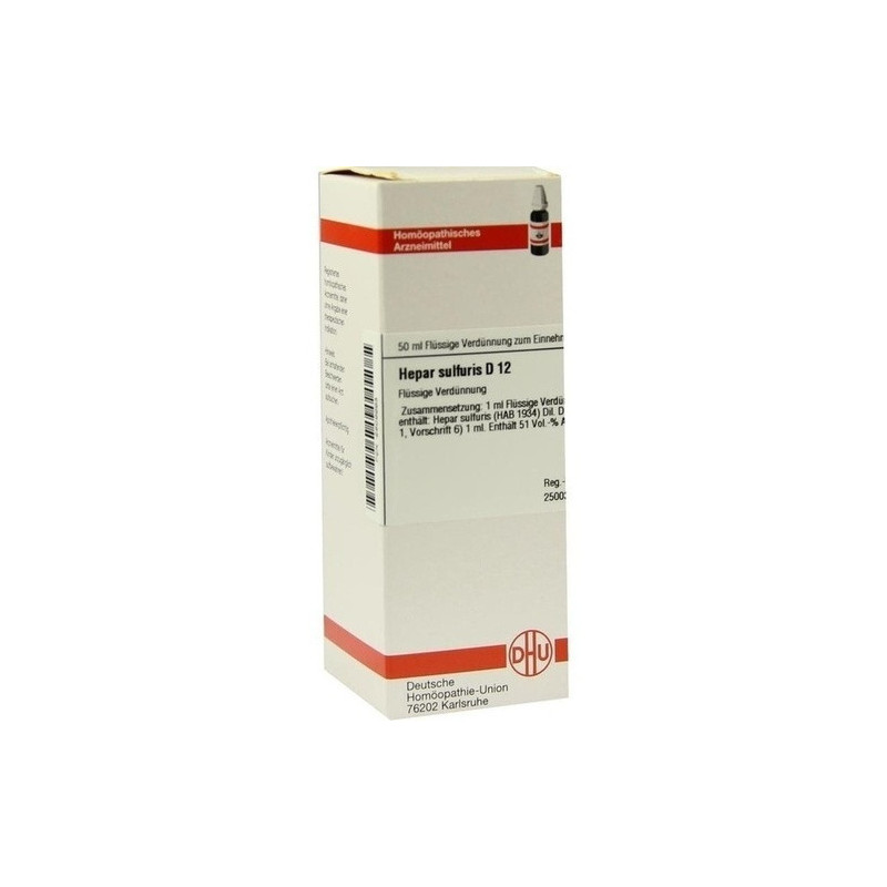 HEPAR SULF D12, 50 ML – PZN 2809993