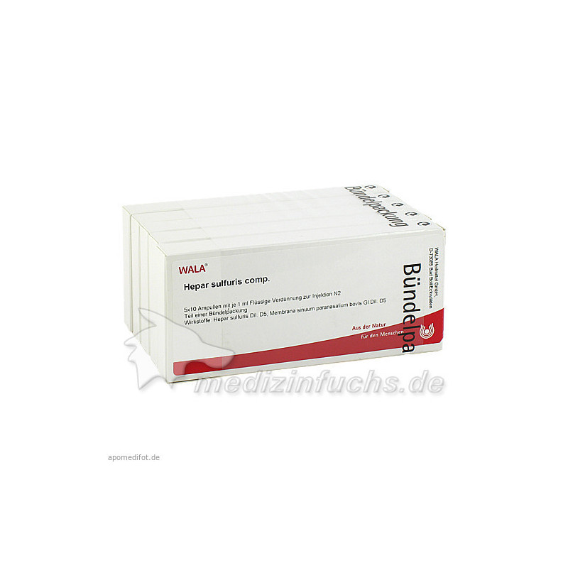 HEPAR SULF COMP, 50X1 ML – PZN 2233955