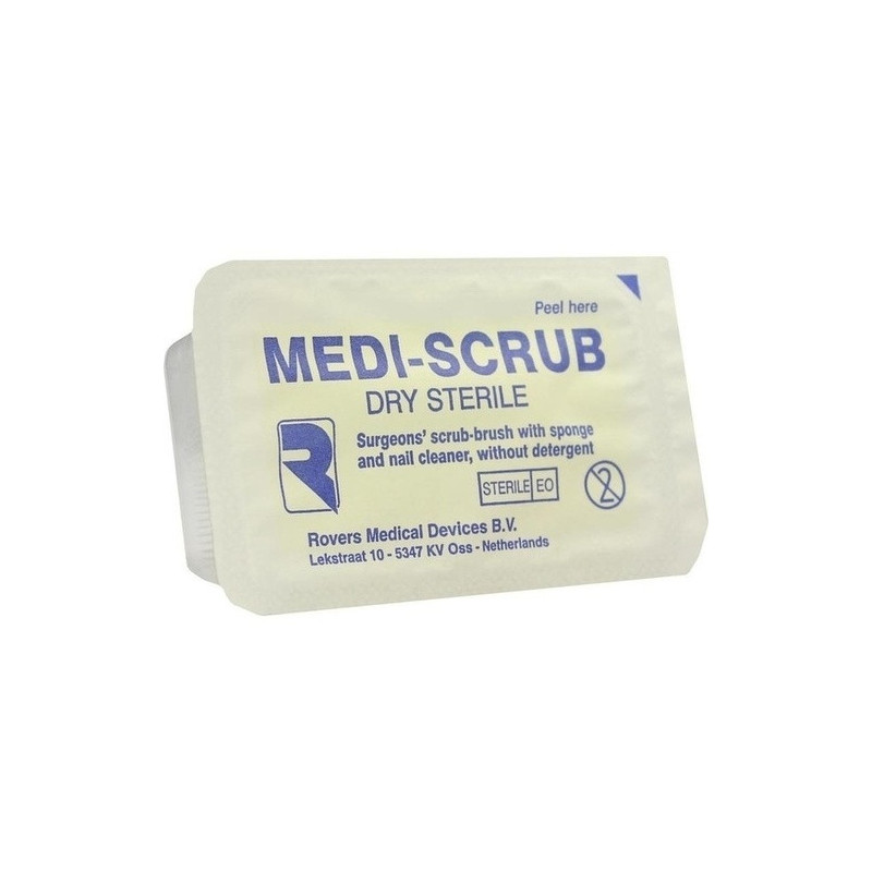 Handwaschbürste m.Schwamm+Nagelrei.ster.Medi-Scrub, 1 ST – PZN 4118425