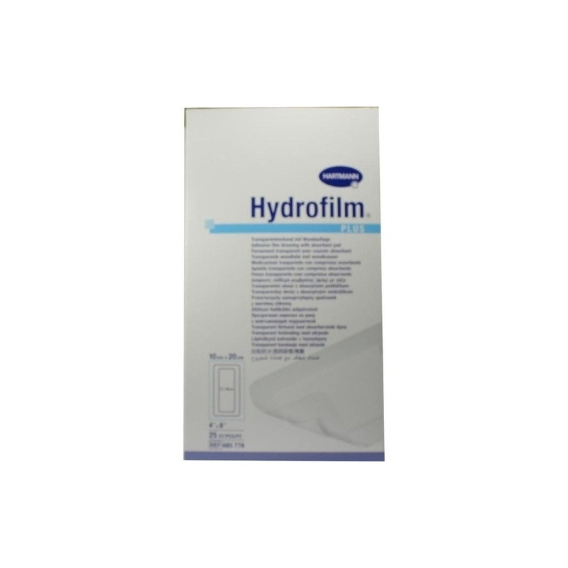 Hydrofilm Plus Transparentverband 10x20cm, 25 ST – PZN 4610310
