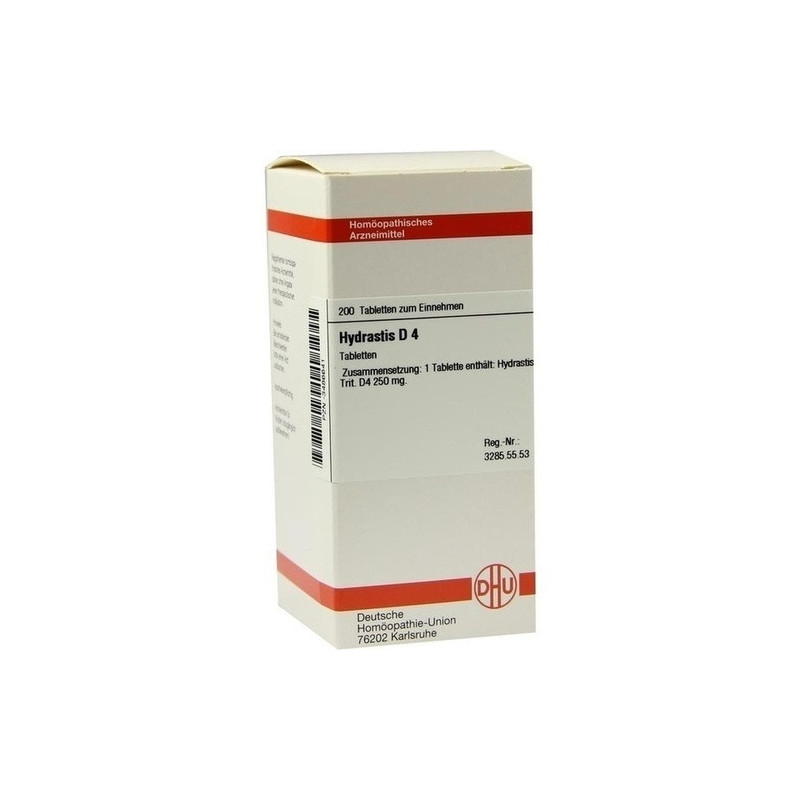 HYDRASTIS D 4, 200 ST – PZN 3486641