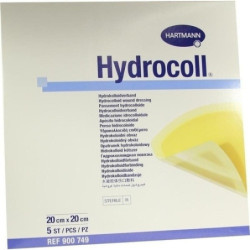 Hydrocoll 20X20cm Wundverband 900674/6, 5 ST – PZN 7547658