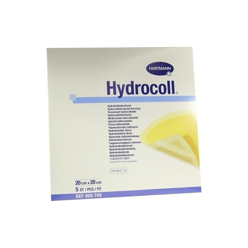 Hydrocoll 20X20cm Wundverband 900674/6, 5 ST – PZN 7547658