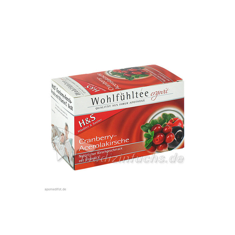 H&S Cranberry-Acerolakirsche, 20 ST – PZN 6582434