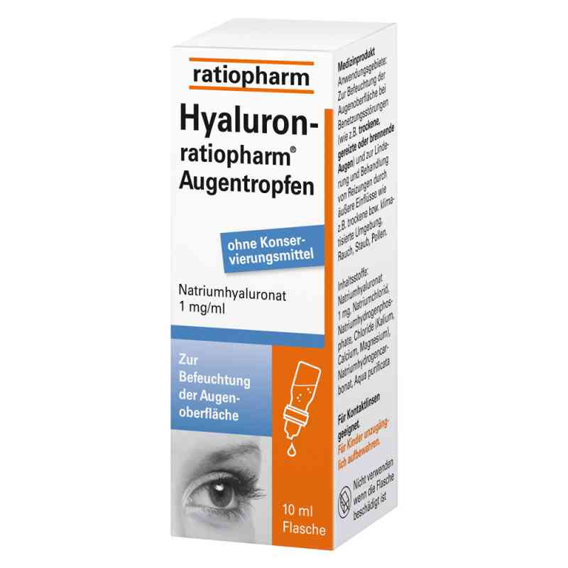 Hyaluron Ratiopharm Augentropfen (10 ml) – PZN 10810214