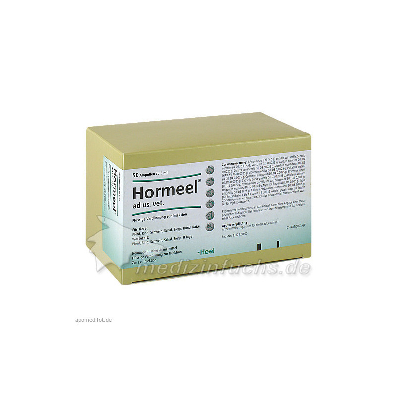 HORMEEL ad us.vet.Ampullen, 50X5 ML – PZN 4871387