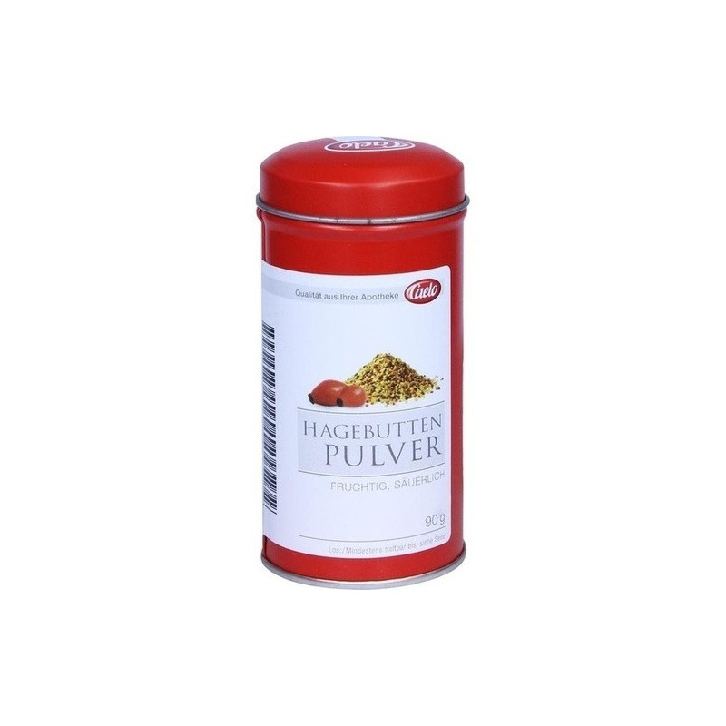 Hagebuttenpulver Caelo HV-Packung Blechdose, 90 G – PZN 10629791