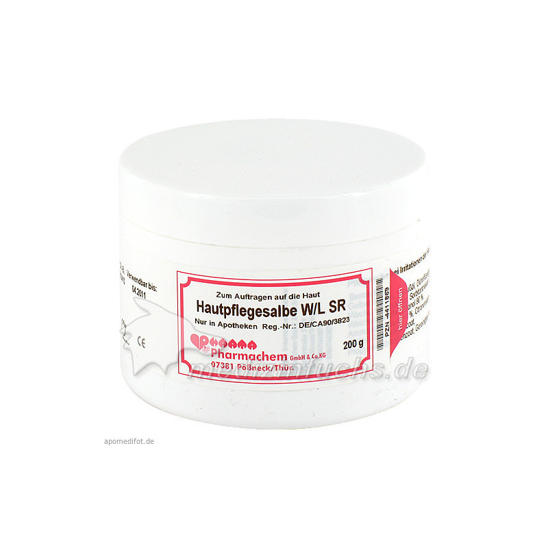 HAUTPFLEGESALBE W/L SR, 200 G – PZN 4411869
