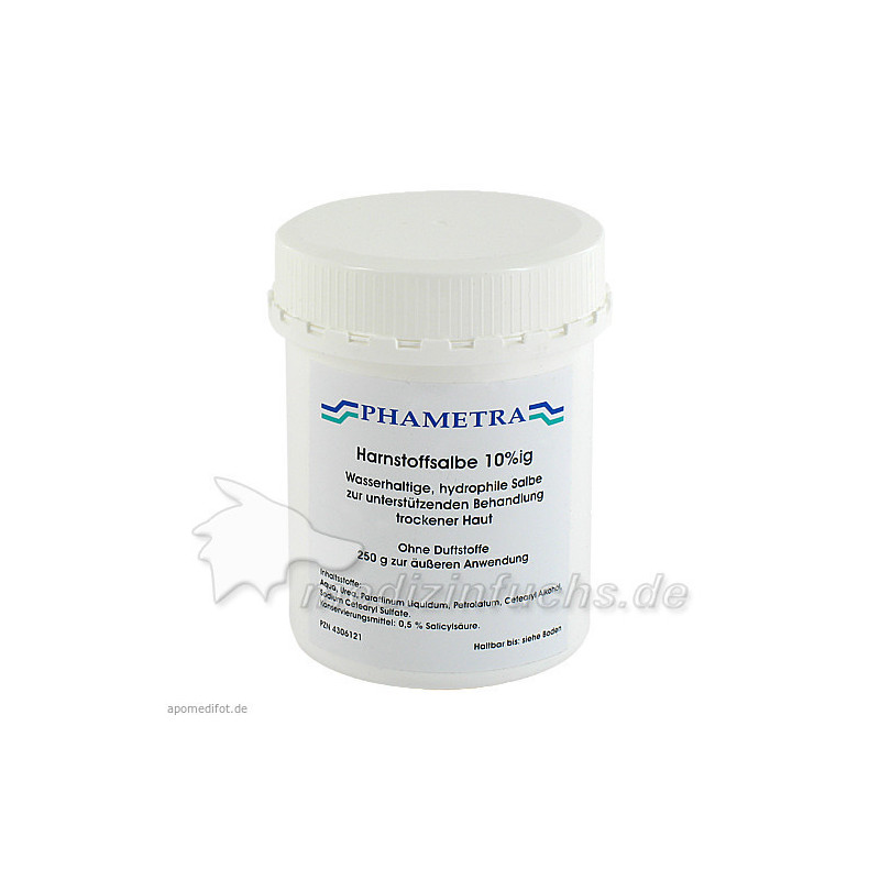 Harnstoffsalbe 10%ig, 250 G – PZN 4306121