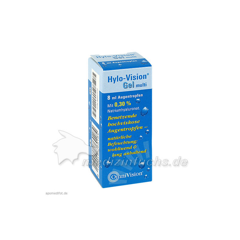 HYLO-VISION Gel multi Augentropfen, 8 ML – PZN 4682373