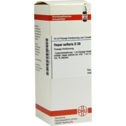 HEPAR SULF D30, 50 ML – PZN 2810016