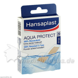 Hansaplast AQUA PROTECT Strips, 20 ST – PZN 7339351