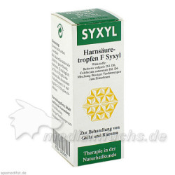 Harnsäuretropfen F Syxyl, 50 ML – PZN 254315