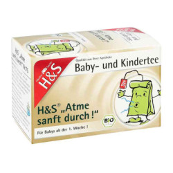H&s Atme sanft durch Bio Baby- und Kindertee (20 stk) – PZN 11213259