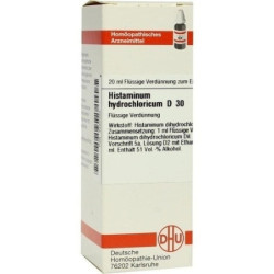 HISTAMINUM HYDROCHLOR D30, 20 ML – PZN 4220365
