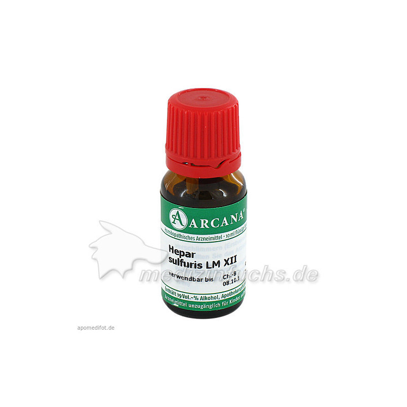 HEPAR SULFUR ARCA LM 12, 10 ML – PZN 2602140