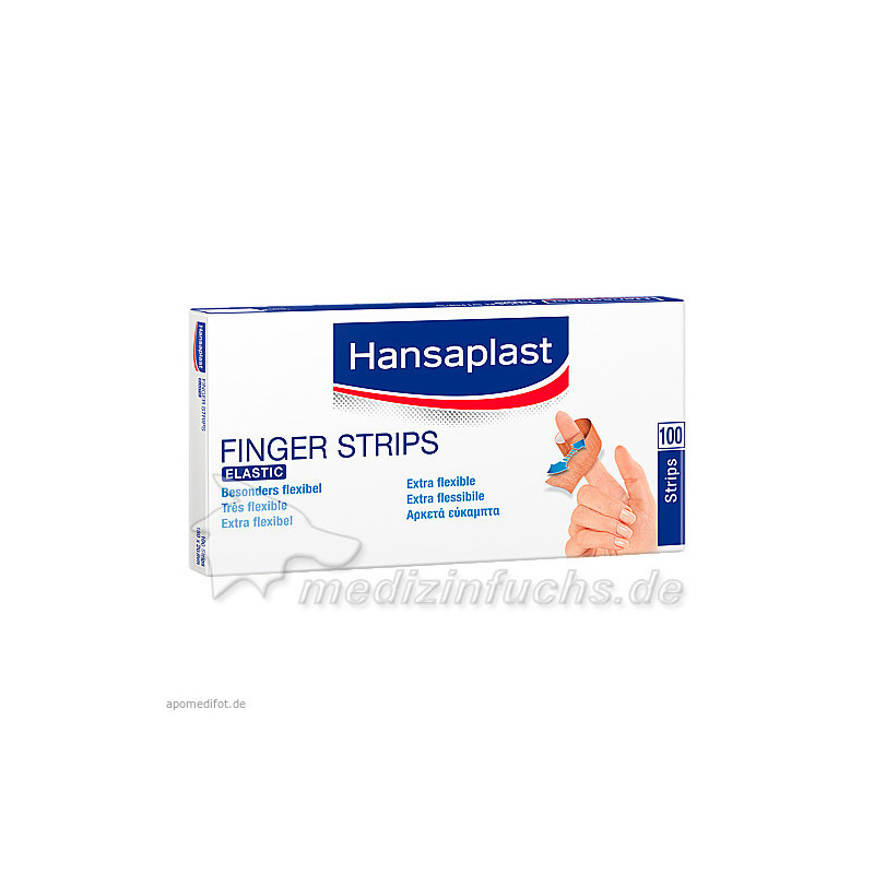 Hansaplast Fingerverband El. 180x20mm, 100 ST – PZN 7577530