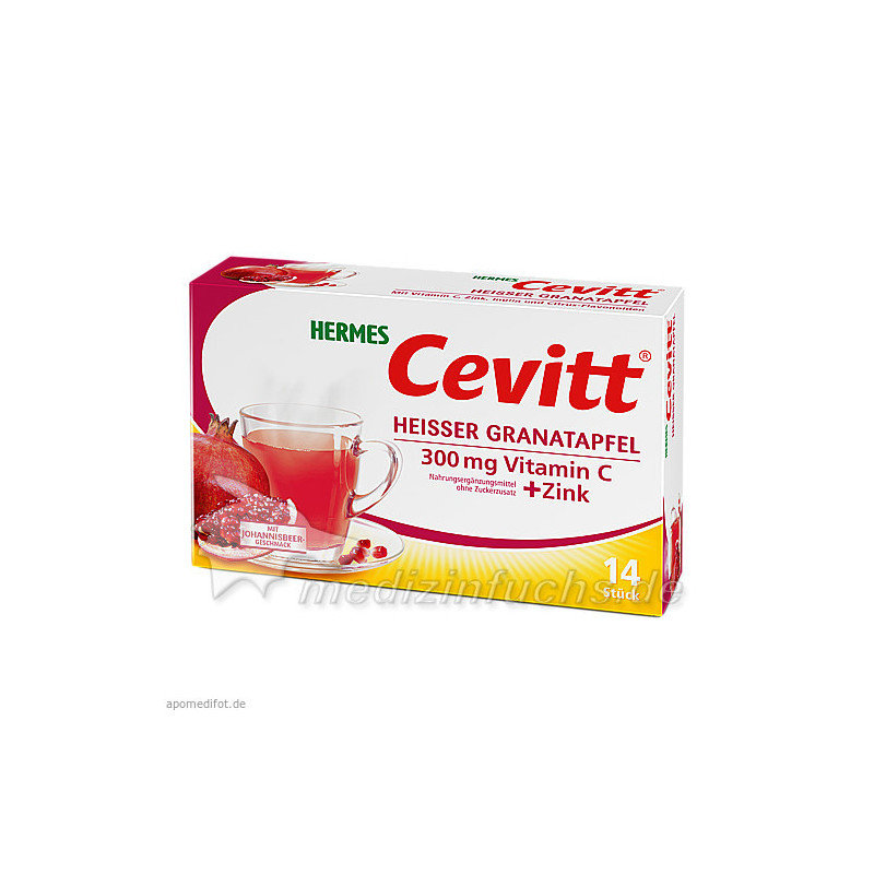 Hermes Cevitt Heisser Granatapfel, 14 ST – PZN 6766772