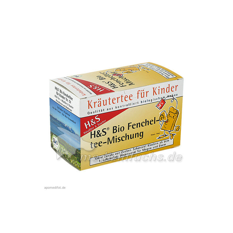 H&S Bio Fencheltee Mischung, 20 ST – PZN 162990