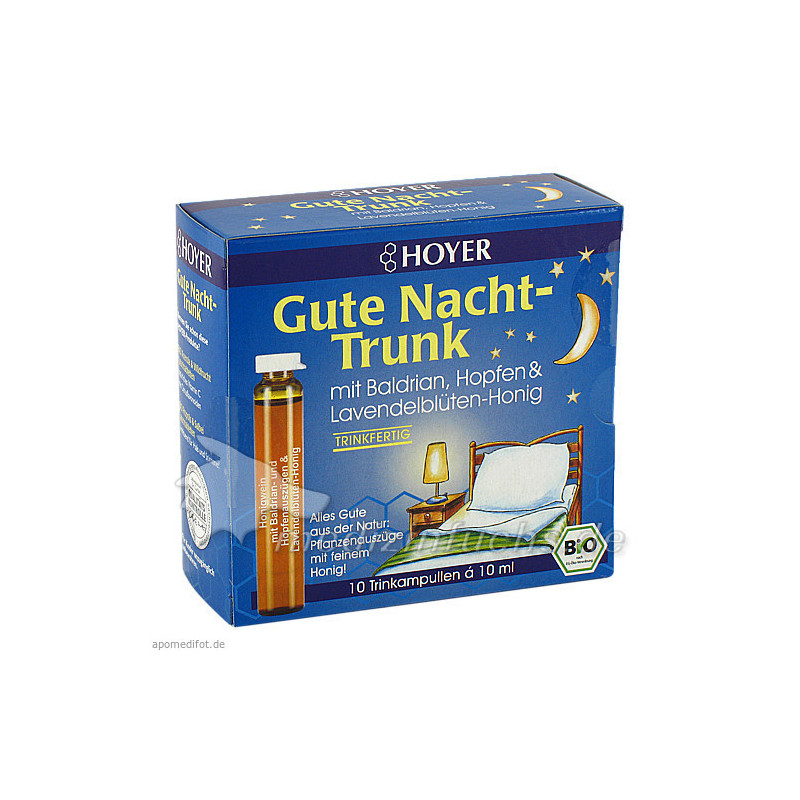 HOYER Gute Nacht-Trunk, 10X10 ML – PZN 2002747