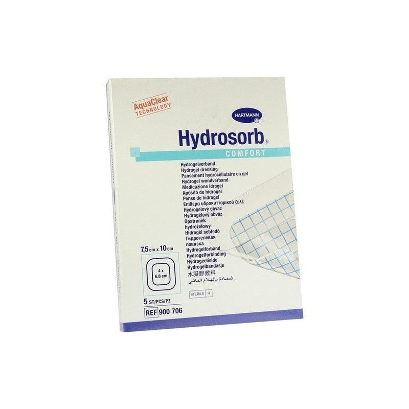 Hydrosorb comfort 7.5x10cm, 5 ST – PZN 7721197