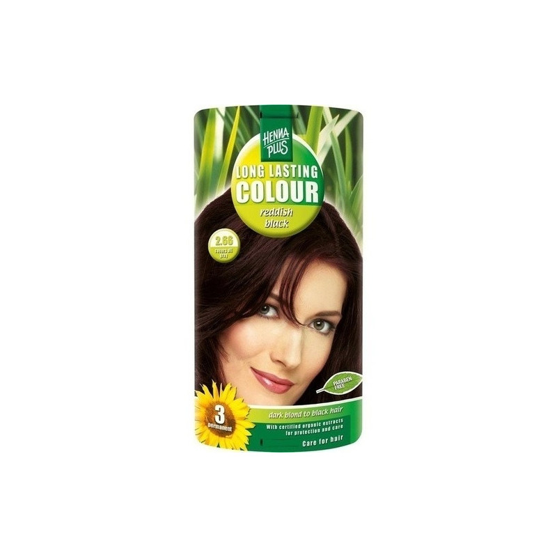 Hennaplus Long Lasting Reddish Black 2.66, 100 ML – PZN 100316
