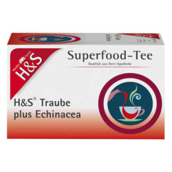 H&s Traube plus Echinacea Filterbeutel (20 stk) – PZN 13833210