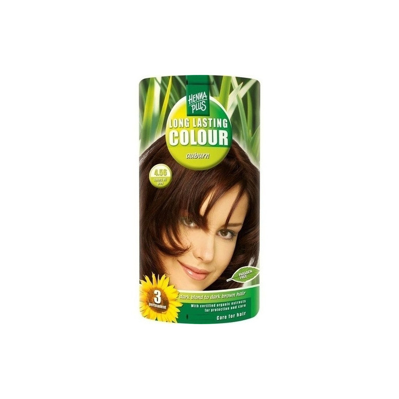 Hennaplus Long Lasting Auburn 4.56, 100 ML – PZN 100262
