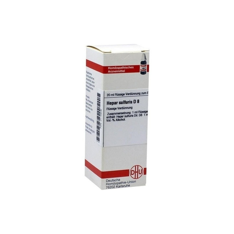 HEPAR SULF D 8, 20 ML – PZN 2115606