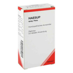 Haesup spag. Peka Suppositorien (10 stk) – PZN 3161732
