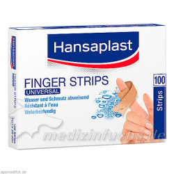 Hansaplast Universal Water Resist.120x20mm Strips, 100 ST – PZN 1215257