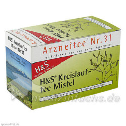 H&S Kreislauftee Mistel, 20 ST – PZN 515922