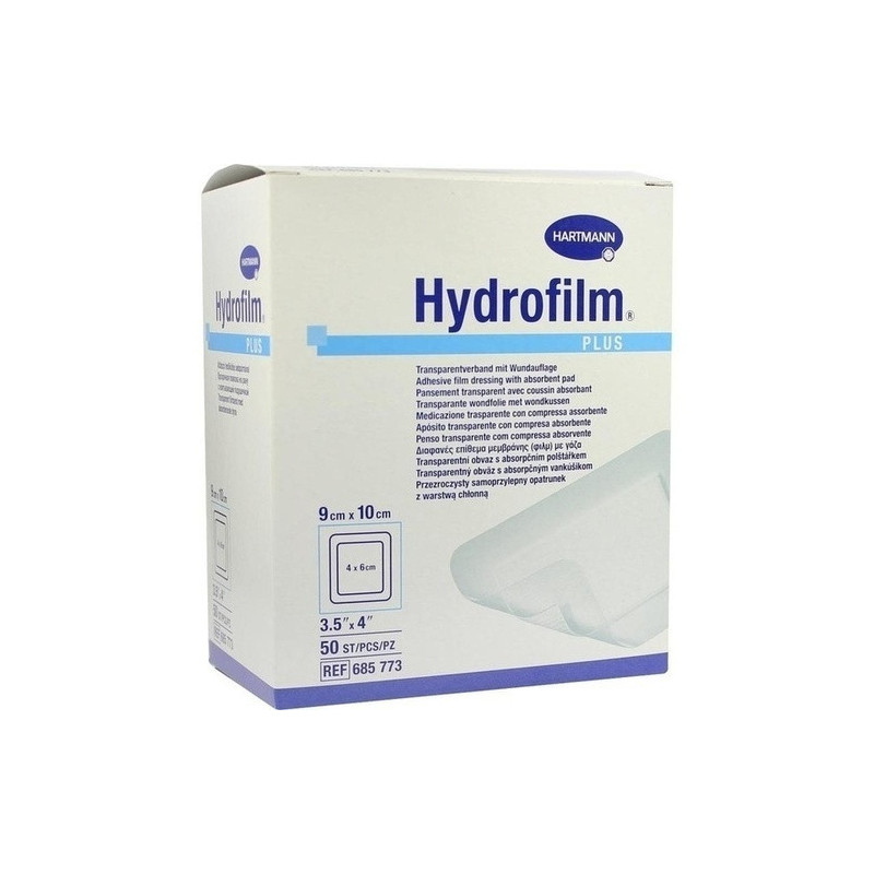 Hydrofilm Plus Transparentverband 9x10cm, 50 ST – PZN 4609063