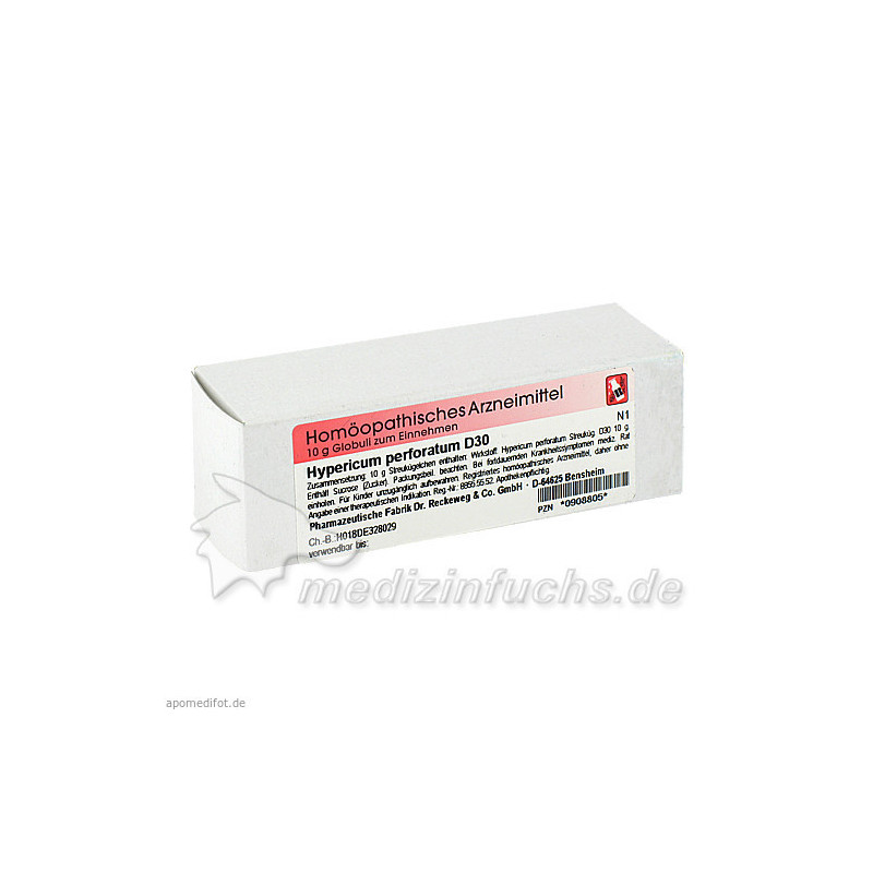 Hypericum D30, 10 G – PZN 908805