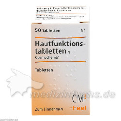 HAUTFUNKTIONSTABLETTEN N COSMOCHEMA, 50 ST – PZN 8533078
